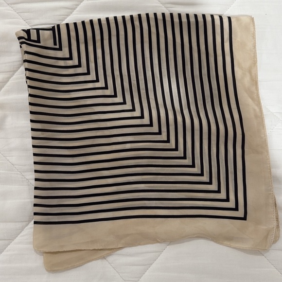 Silk Geometric Scarf - Picture 2 of 2